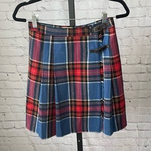 Keith Blue and Red Plaid Kilt